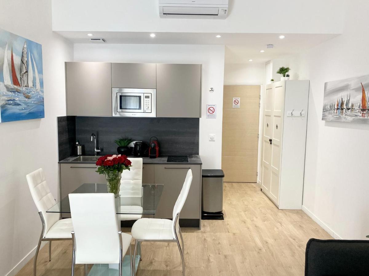 Central Modern Flat Lamartine Nice Bagian luar foto