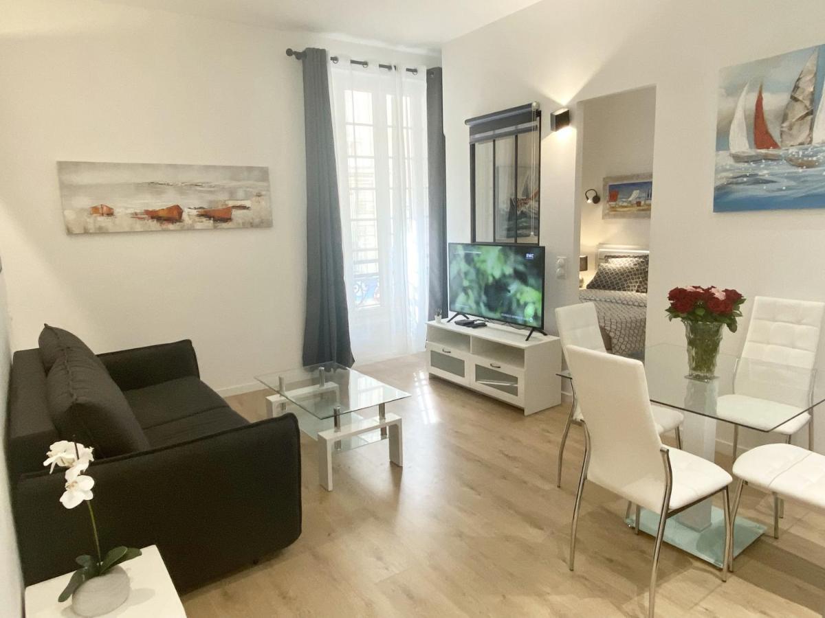 Central Modern Flat Lamartine Nice Bagian luar foto