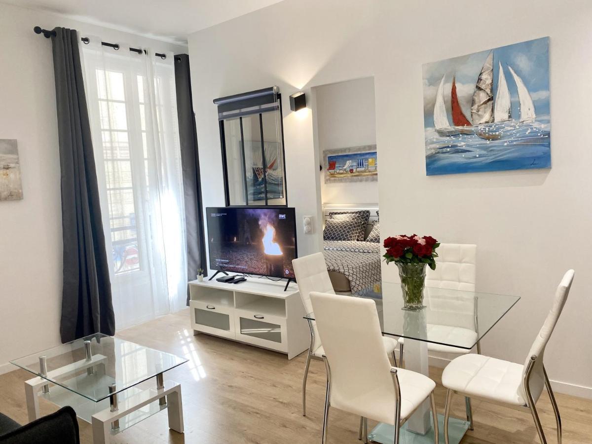 Central Modern Flat Lamartine Nice Bagian luar foto