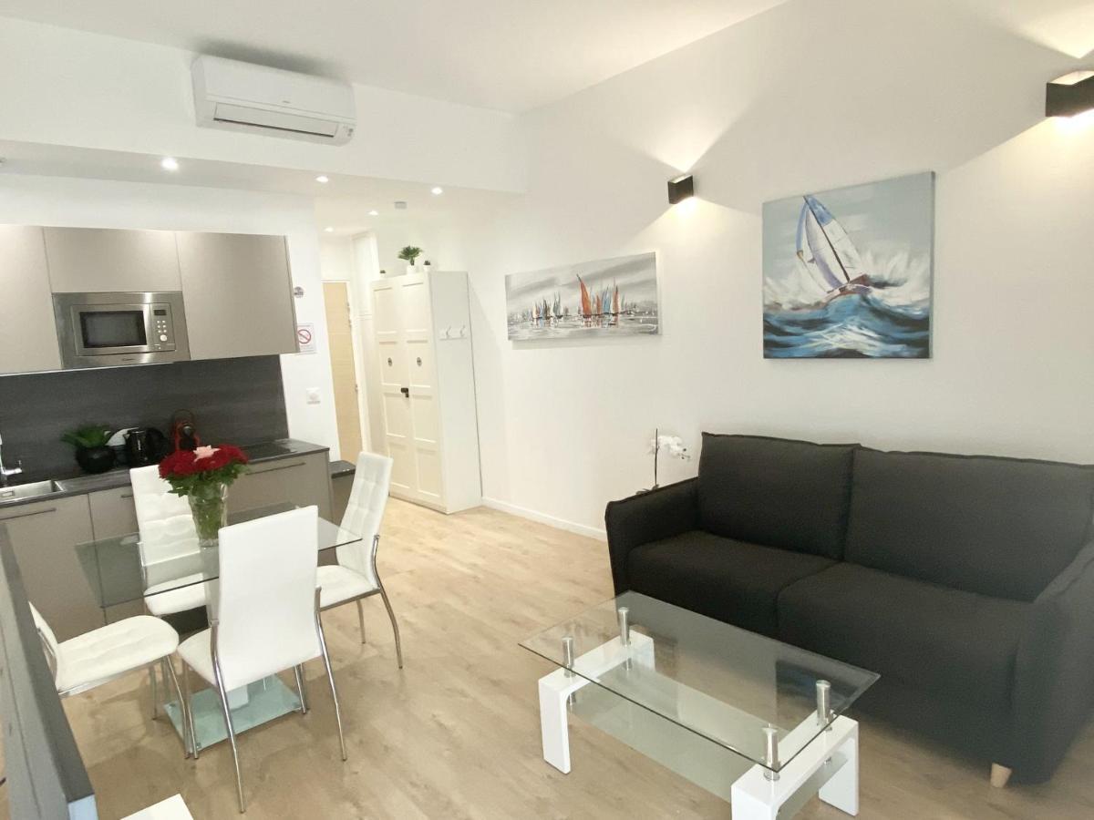Central Modern Flat Lamartine Nice Bagian luar foto